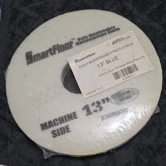 smart floor Other - SmartFloor 13" Blue Daily Maintenance Floor Pads 2 Pads Inside Pack